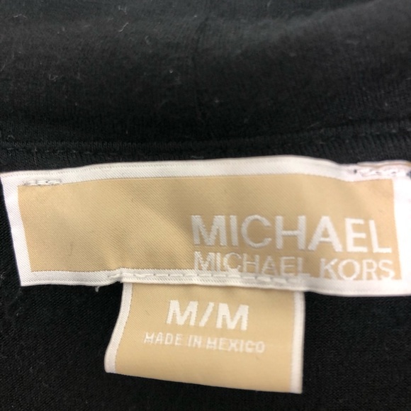 Michael Kors Black Sleeveless Cowl Neck Blouse M - Picture 6 of 13